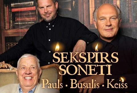 Изображение спектакля "ŠEKSPĪRS. SONETI. Pauls | Busulis | Keišs"