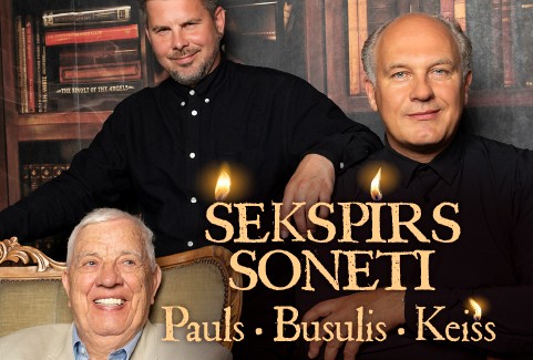 Izrādes "ŠEKSPĪRS. SONETI. Pauls | Busulis | Keišs" attels