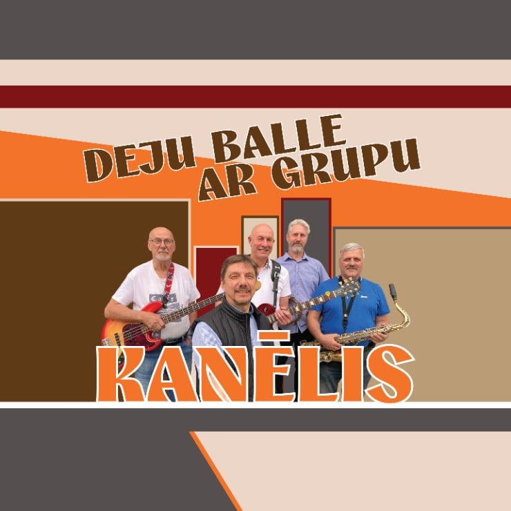 Izrādes "Deju balle ar grupu KANĒLIS" attels