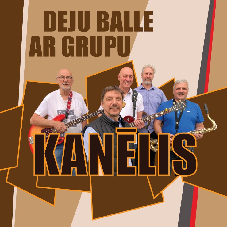 Izrādes "Deju balle ar grupu KANĒLIS" attels