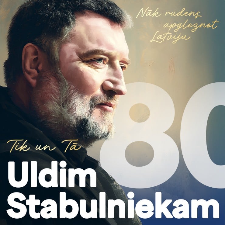 Izrādes "Uldim Stabulniekam – 80. Tik un tā “Nāk rudens apgleznot Latviju”" attels