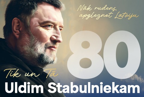Izrādes "Uldim Stabulniekam – 80. Tik un tā “Nāk rudens apgleznot Latviju”" attels
