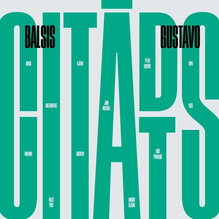 Izrādes "BALSIS x GUSTAVO. CitāDs CitāTs" attels