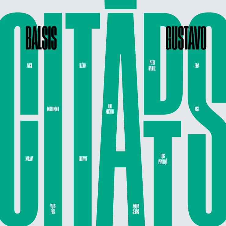 Izrādes "BALSIS x GUSTAVO. CitāDs CitāTs" attels