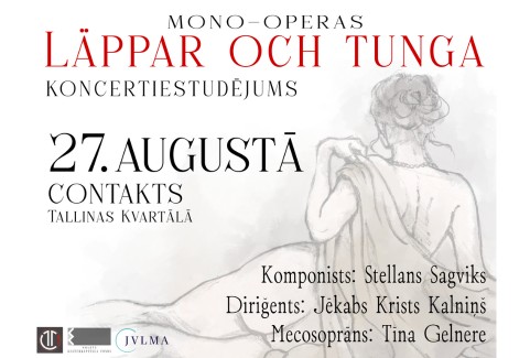Izrādes "Mono-opera “Läppar och tunga...” - koncertiestudējums" attels