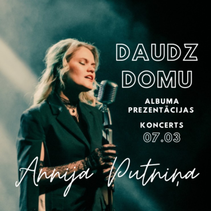Izrādes "ANNIJA PUTNIŅA, albuma prezentācijas koncerts" attels