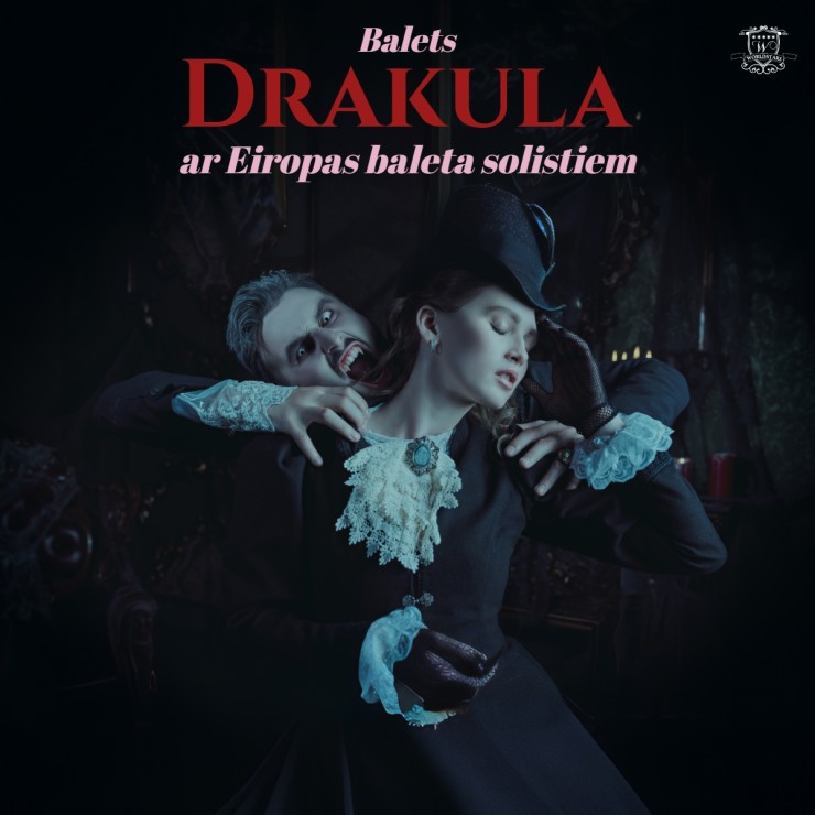 Izrādes "balets DRAKULA - ar Eiropas baleta solistiem" attels
