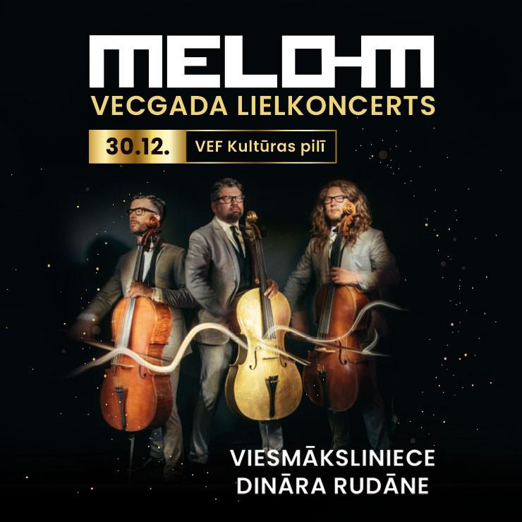 Izrādes "MELO-M VECGADA LIELKONCERTS 2025" attels