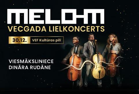 Izrādes "MELO-M VECGADA LIELKONCERTS 2025" attels