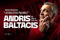 Meklēšanas rezultāta izrādes "Andris Baltacis / Latgalietis Pasaulē / 40 gadi uz skatuves" attels