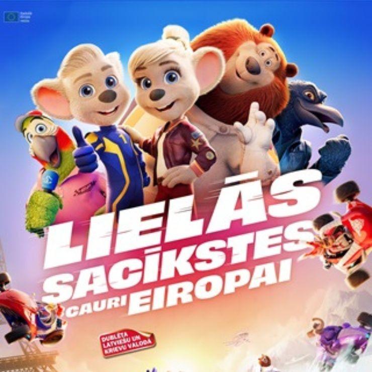 Izrādes "Kinoseanss | LIELĀS SACĪKSTES CAURI EIROPAI" attels