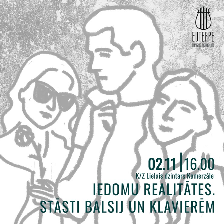 Izrādes "“IEDOMU REALITĀTES. STĀSTI BALSIJ UN KLAVIERĒM” BRITU UN FRANČU VOKĀLĀS KAMERMŪZIKAS KONCERTS" attels