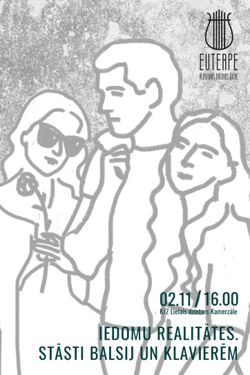 Biļetes uz “IEDOMU REALITĀTES. STĀSTI BALSIJ UN KLAVIERĒM” BRITU UN FRANČU VOKĀLĀS KAMERMŪZIKAS KONCERTS Liepāja, Radio iela 8 2025. gada 2. novembris, svētdiena, 16:00 Liepājas koncertzāle LIELAIS DZINTARS Kamerzāle