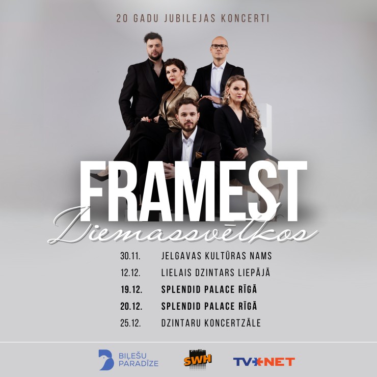 Izrādes "Framest Ziemassvētkos" attels