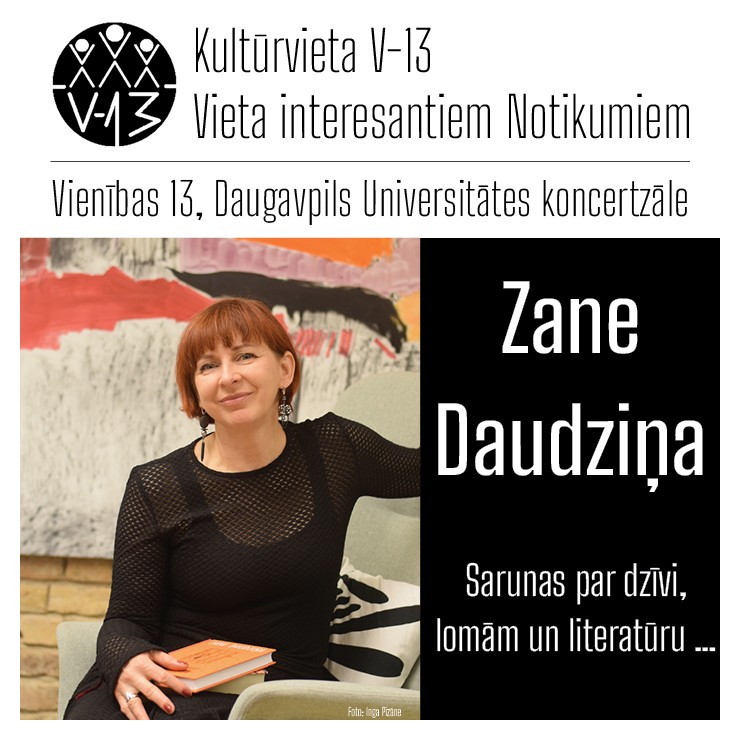 Изображение спектакля "Zane Daudziņa. Sarunas par dzīvi, lomām un literatūru…"