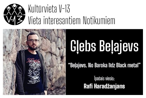 Izrādes "Beļajevs. No Baroka līdz Black metal" attels