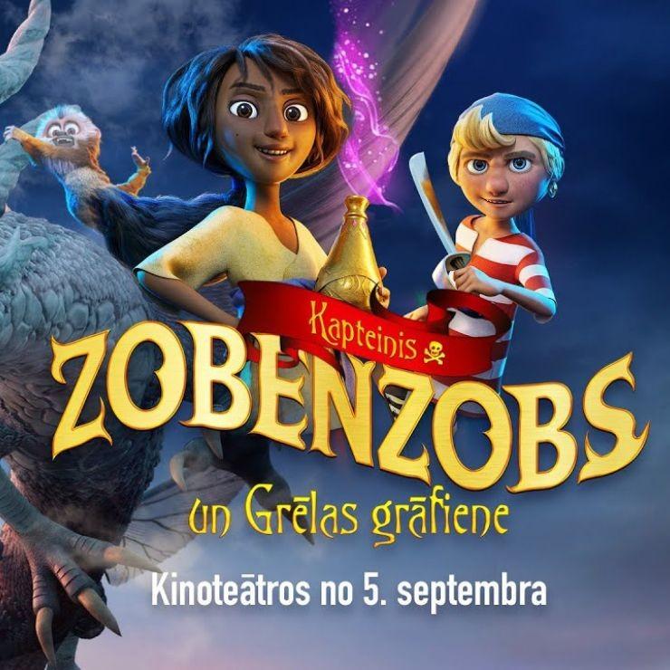 Izrādes "Kinoseanss | KAPTEINIS ZOBENZOBS UN GRĒLAS GRĀFIENE" attels