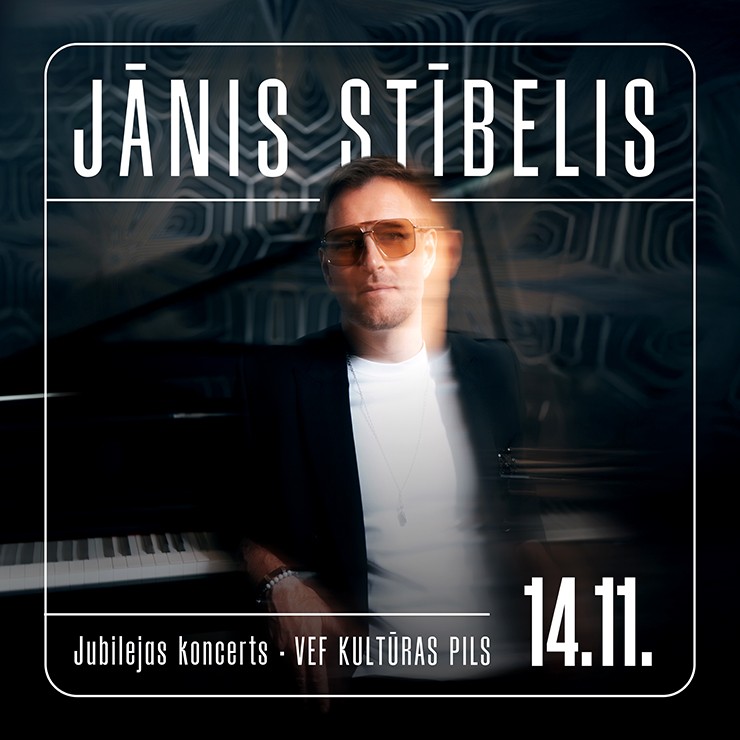 Izrādes "Jānis Stībelis. Jubilejas koncerts" attels