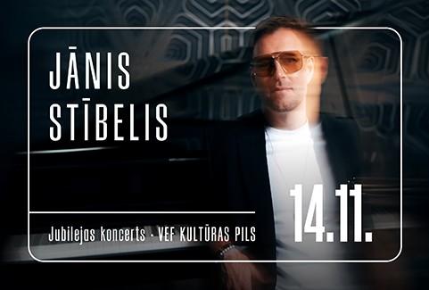 Izrādes "Jānis Stībelis. Jubilejas koncerts" attels