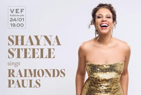 Izrādes "SHAYNA STEELE sings RAIMONDS PAULS" attels