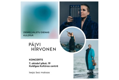 Izrādes "Somu dziedātāja Päivi Hirvonen ar grupu, Ziemeļvalstu dienas Kuldīgā" attels