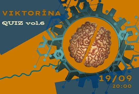 Izrādes "VIKTORĪNA sadarbībā ar PRĀTA SPĒLES / kultūrvietā BLAUMANIS QUIZ vol.5" attels