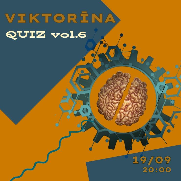 Izrādes "VIKTORĪNA sadarbībā ar PRĀTA SPĒLES / kultūrvietā BLAUMANIS QUIZ vol.5" attels