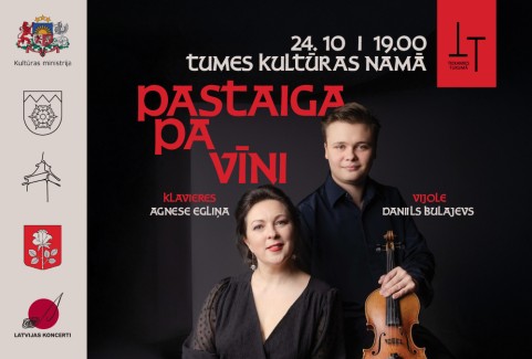 Izrādes "Daniils Bulajevs, Agnese Egliņa I PASTAIGA PA VĪNI" attels