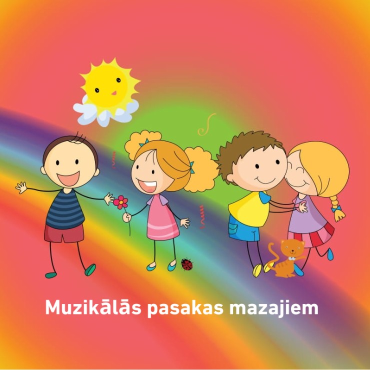 Izrādes "Melnkaķītis un Baltkaķīte. Muzikālās pasakas mazajiem" attels