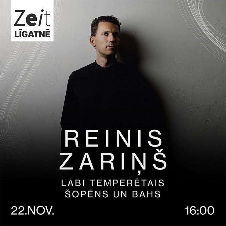 Izrādes "Reinis Zariņš | LABI TEMPERĒTAIS ŠOPĒNS UN BAHS" attels