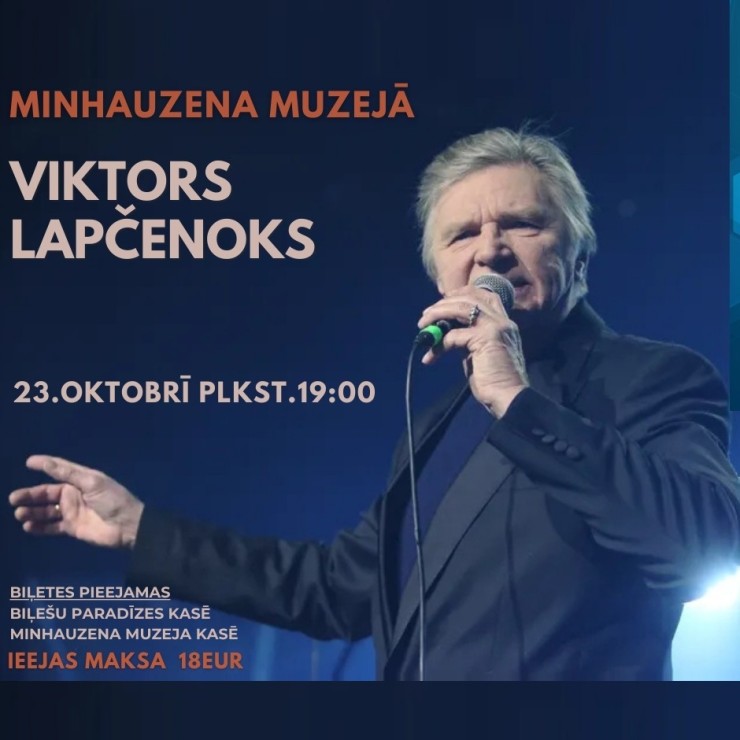 Izrādes "VIKTORS LAPČENOKS Minhauzena pasaulē" attels