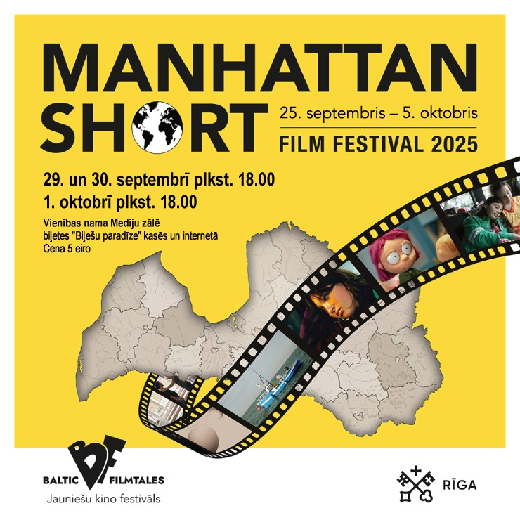 Изображение спектакля "MANHATTAN SHORT | Starptautiskais īsfilmu kinofestivāls"