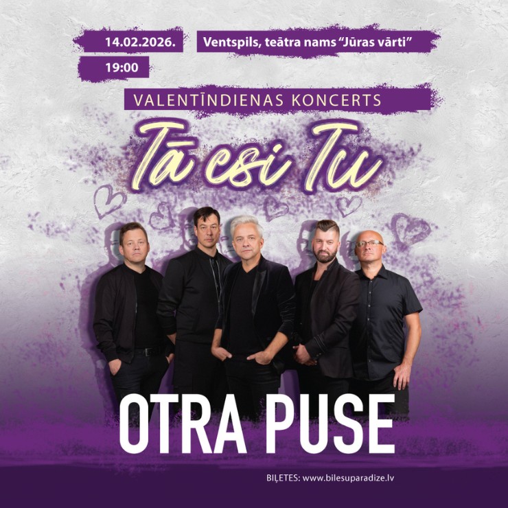Izrādes "Otra Puse - Valentīndienas koncerts" attels