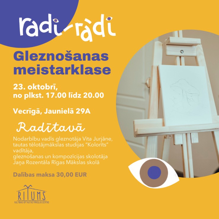 Izrādes "Gleznošanas meistarklase" attels
