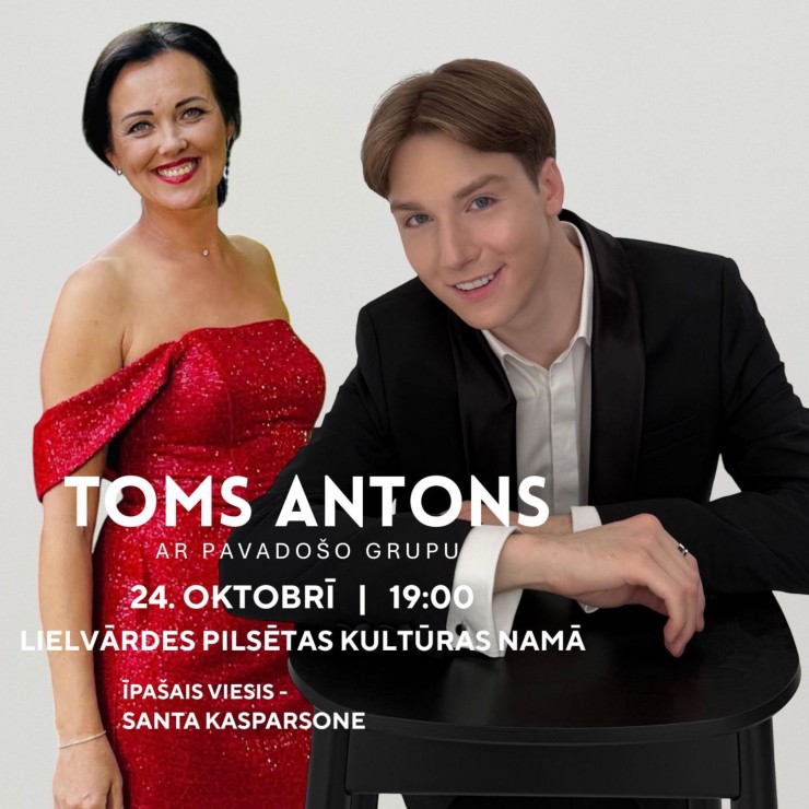 Izrādes "Toms Antons ar pavadošo grupu" attels