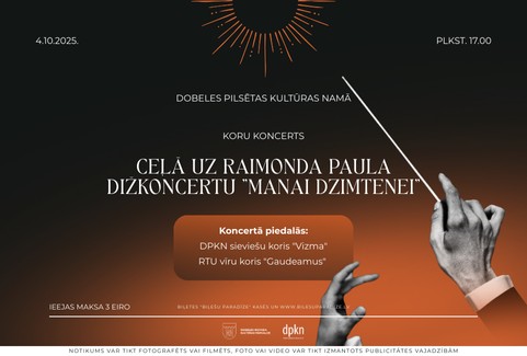 Izrādes "Ceļā uz Raimonda Paula dižkoncertu “Manai Dzimtenei”" attels