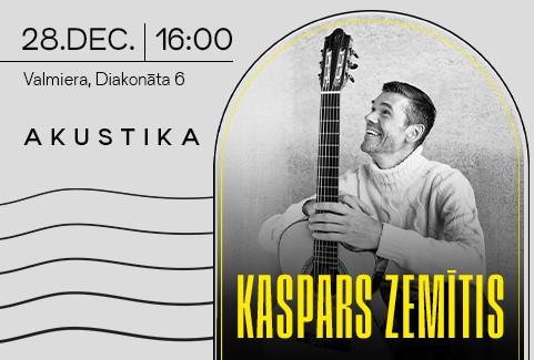 Izrādes "Kaspars Zemītis | Kultūrtelpā AKUSTIKA, Valmierā" attels