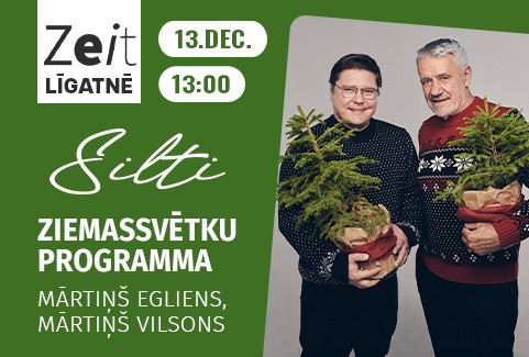 Izrādes "SILTI. Vilsons un Egliens" attels