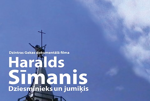 Izrādes "Haralds Sīmanis. Dziesminieks un jumiķis" attels