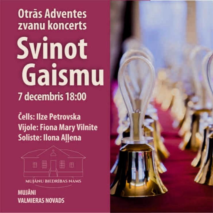 Izrādes "Zvanu ansambļa Otrās adventes koncerts "Svinot Gaismu"" attels