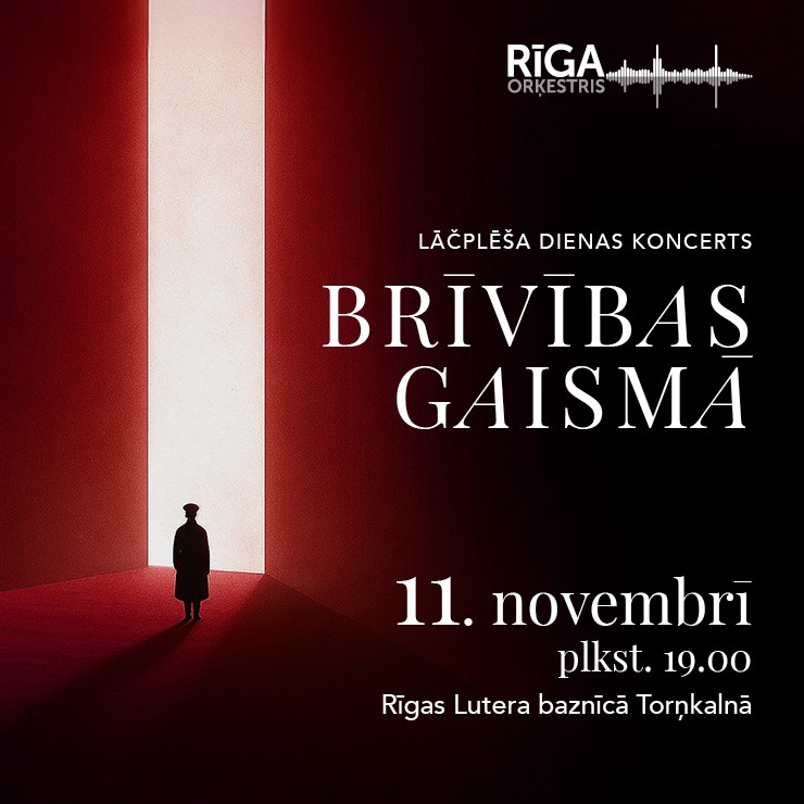 Izrādes "BRĪVĪBAS GAISMĀ. Orķestris “Rīga”, Artūrs Oskars Mitrevics, Artūrs Noviks" attels