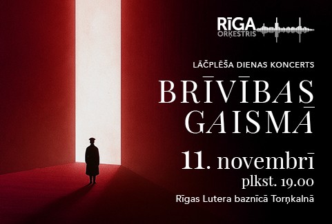 Izrādes "BRĪVĪBAS GAISMĀ. Orķestris “Rīga”, Artūrs Oskars Mitrevics, Artūrs Noviks" attels