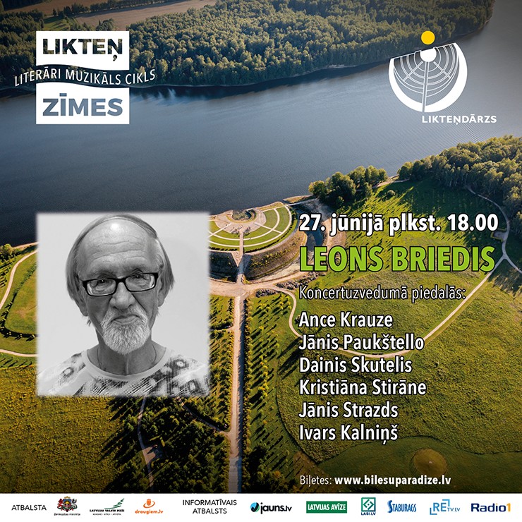 Izrādes "Likteņzīmes. Leons Briedis" attels