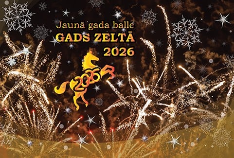 Izrādes "Jaunā gada balle GADS ZELTĀ 2026" attels