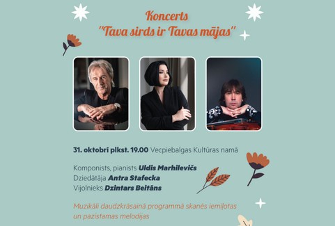 Izrādes "Koncerts ''Tava sirds ir Tavas mājas''" attels