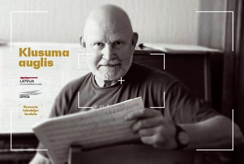 Изображение спектакля "KLUSUMA AUGLIS | Pētera Vaska 80 gadu jubileju sagaidot"