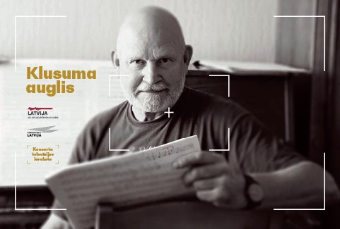 Image of the event "KLUSUMA AUGLIS | Pētera Vaska 80 gadu jubileju sagaidot"