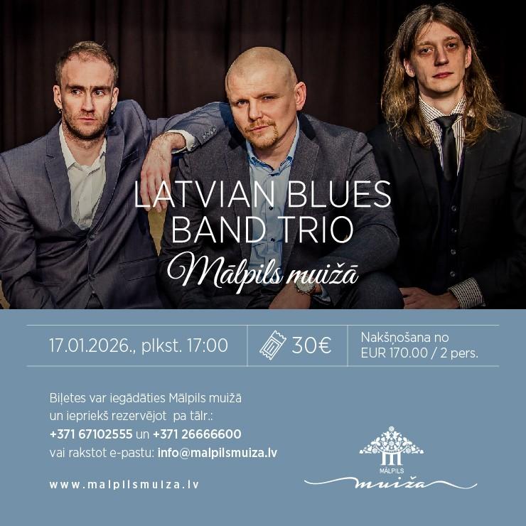 Izrādes "LATVIAN BLUES BAND TRIO" attels