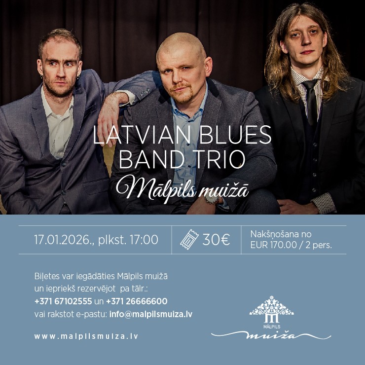 Izrādes "LATVIAN BLUES BAND TRIO" attels