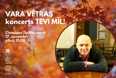 Izrādes "Vara Vētras koncerts TEVI MĪL!" attels